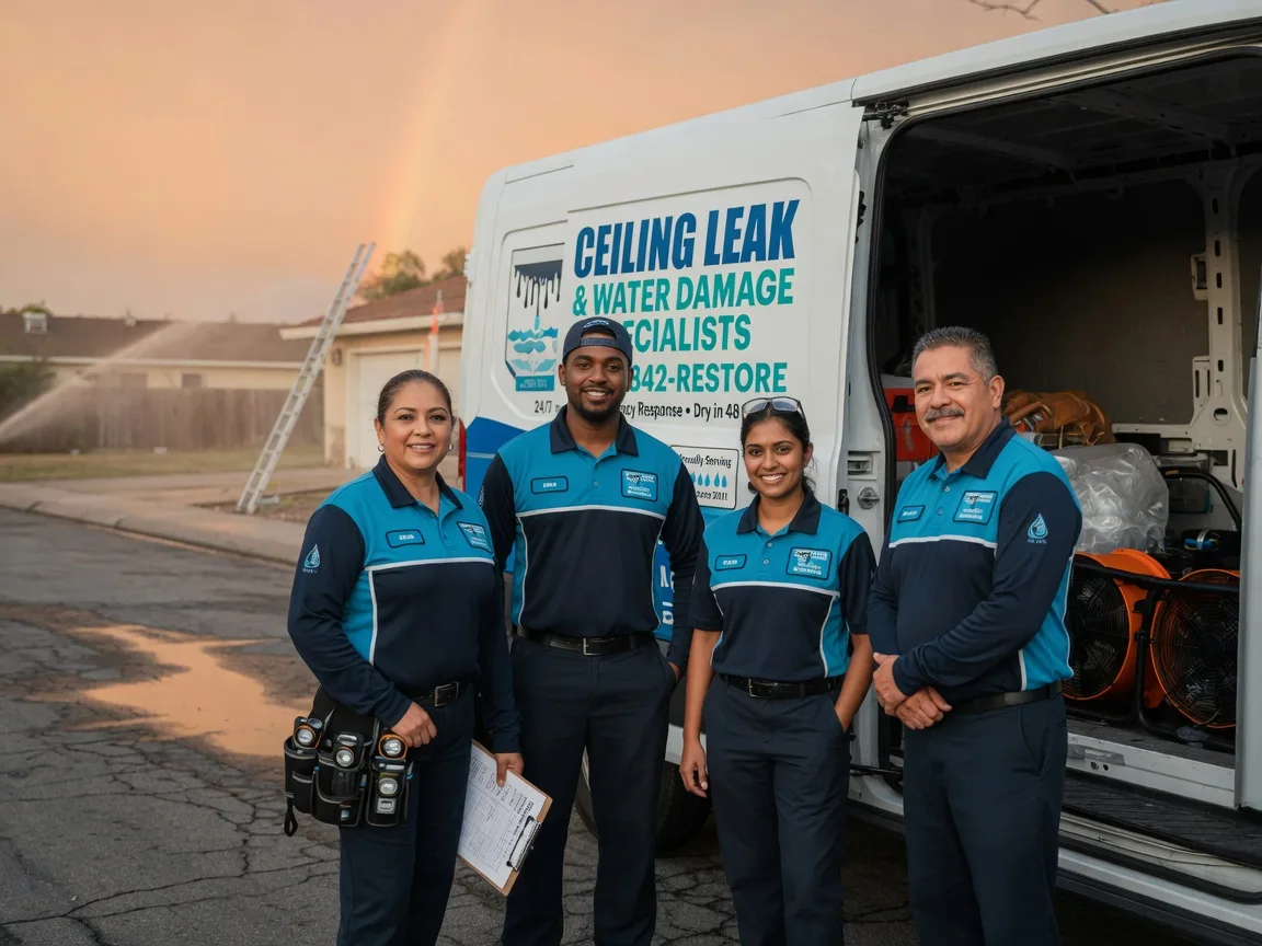 Ceiling Leak Cleanup company in Springs, PA